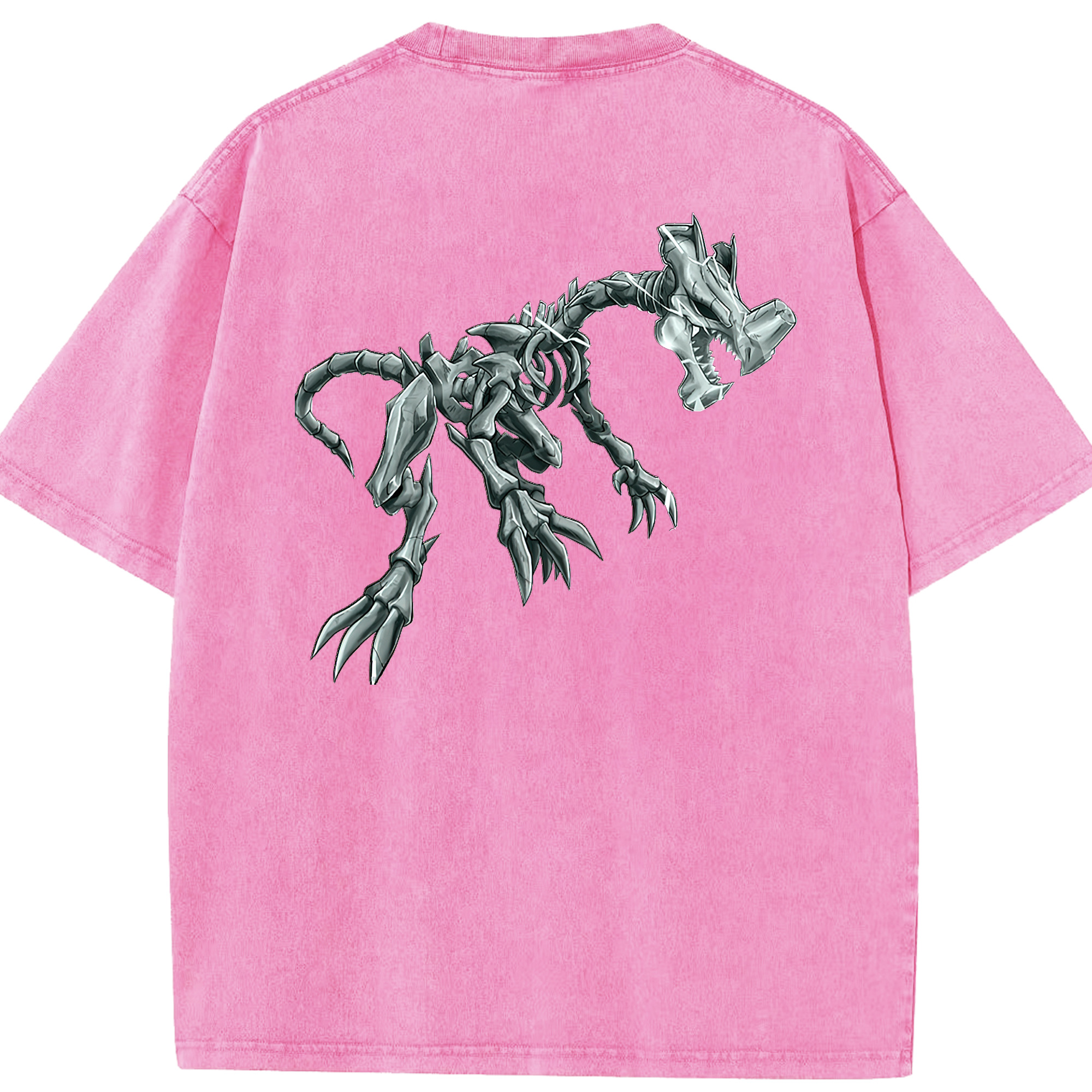 （画像用） 遊☆戯☆王 Yu-Gi-Oh! 綿100% ヴィンテージ風 半袖Tシャツ（背面プリント）